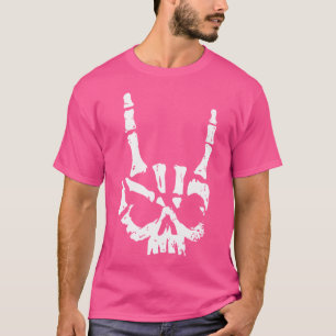 T-shirt Horn Hand Heavy Metal Hard Rock Music