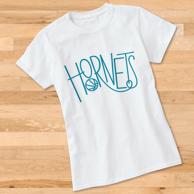 T-shirt Hornets Basket-ball Équipe de la jeunesse Rec Leag (Créateur téléchargé)