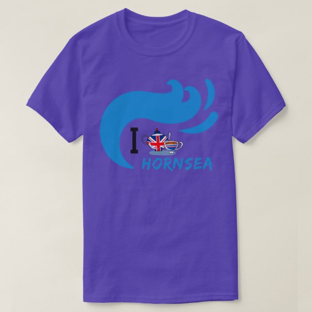 T-shirt HORNSEA i love horsea cadeau 1 (Design devant)