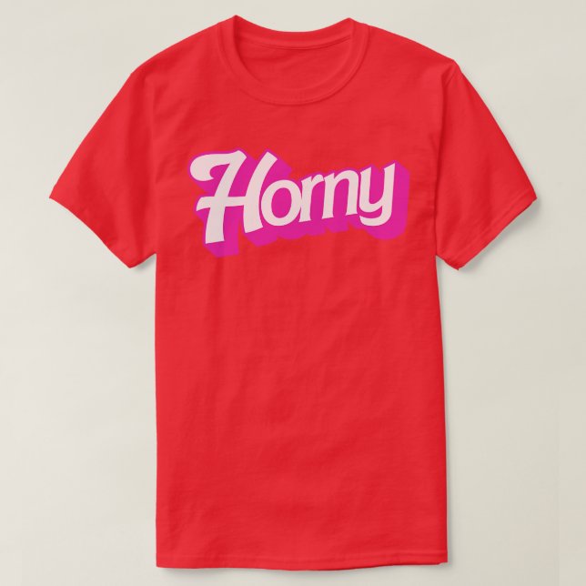 T-shirt Horny (Design devant)