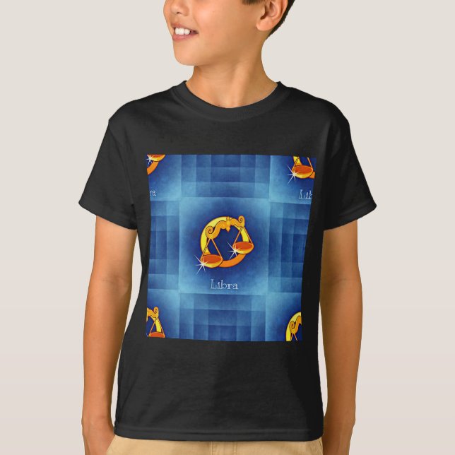 T-shirt horoscope de libra (Devant)
