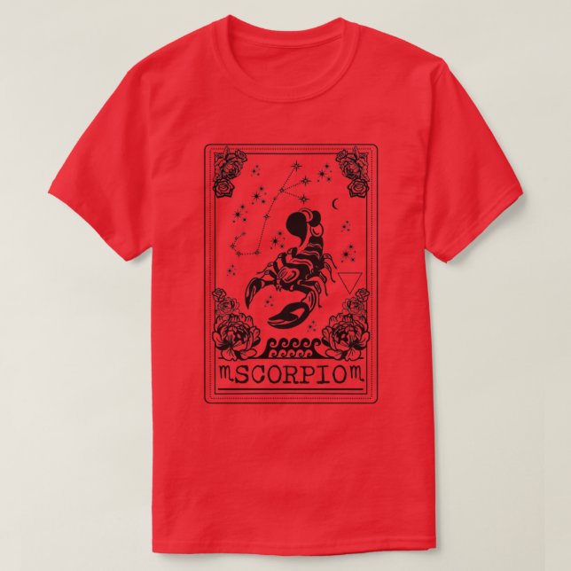 T-shirt Horoscope de Scorpio (Design devant)