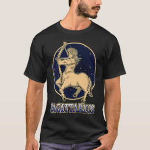 T-shirt Horoscope Écliptique Ascendant Sagitarius Zodiac S