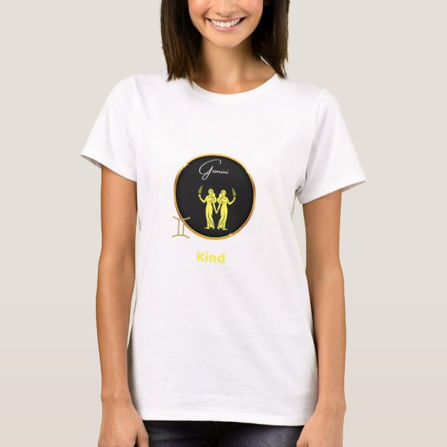 T-shirt Horoscope Gemini (Devant)