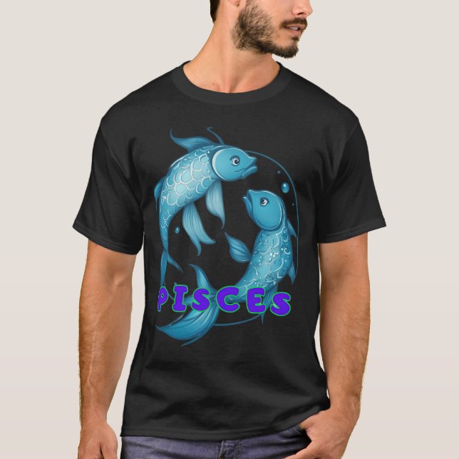 T-shirt Horoscope Poissons (Devant)