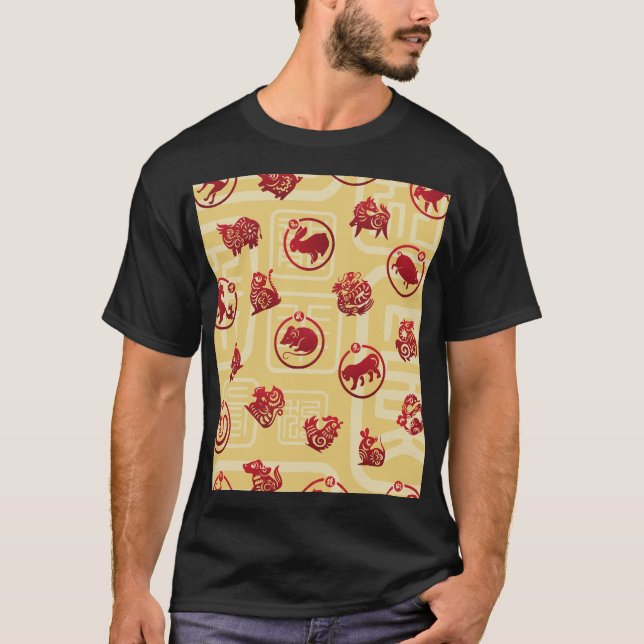 T-shirt Horoscopes chinois (Devant)