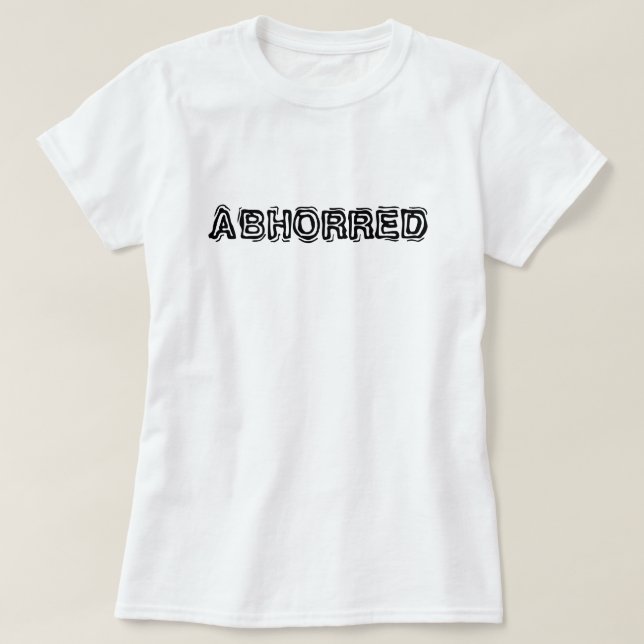 T-shirt horreur (Design devant)