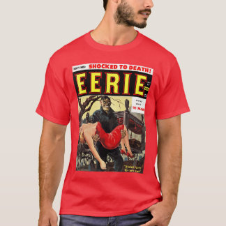 T-shirt Horreur Classique Bande Dessinée Horreur Style Mon