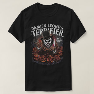 T-shirt Horreur Clown Citrouille Halloween oeuvre d'horreu