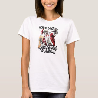 T-shirt Horreur de Noël de Père Noël de zombi