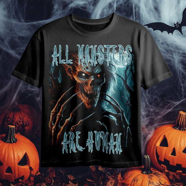 T-shirt Horreur déplaisante effrayante monstre, démon ou g (Créateur téléchargé)