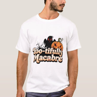 T-shirt Horreur d'Halloween Macabre Boo-tiful
