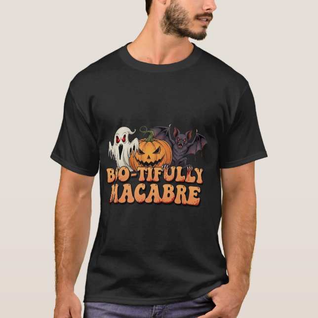 T-shirt Horreur d'Halloween Macabre Boo-tiful 3 (Devant)