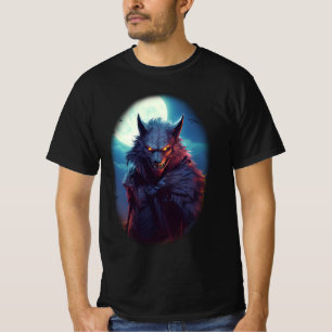 T-shirt Horreur d'Halloween Werewolf