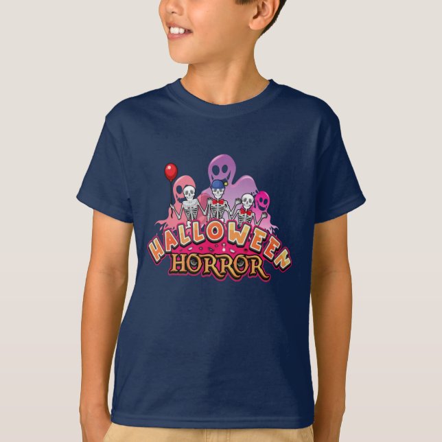 T-shirt Horreur Halloween Clowns Horreur (Devant)