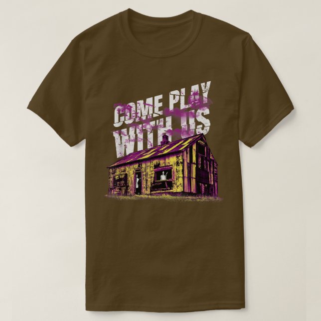 T-shirt Horreur Haunted Maison Halloween (Design devant)