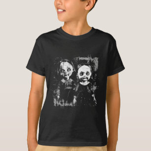 T-shirt Horreur Haunted Poupée Jouet Déplaisant Halloween 