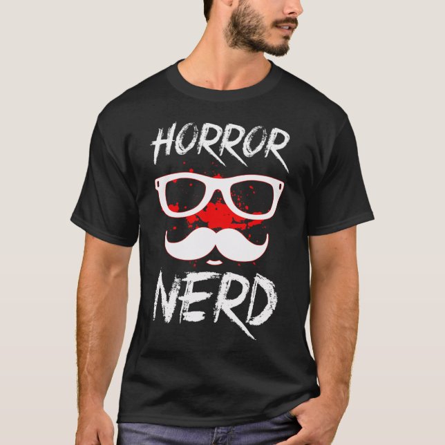 T-shirt Horreur Nerd (Devant)