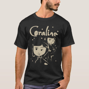 T-shirt Horreur rétro vintage Halloween Coraline Movie