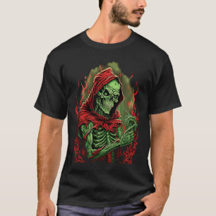 T-shirt Horreur Rock Squelette Déplaisant mort mort occult