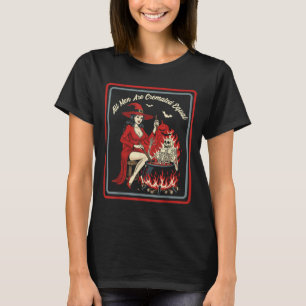 T-shirt Horreur vintage Humour foncé, Sorcière, Tous Les H