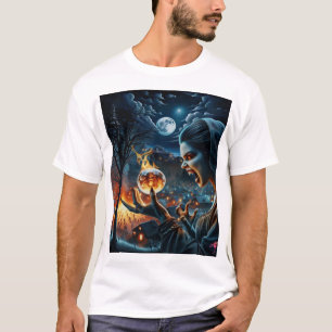 T-shirt Horrible nuit & sorcière