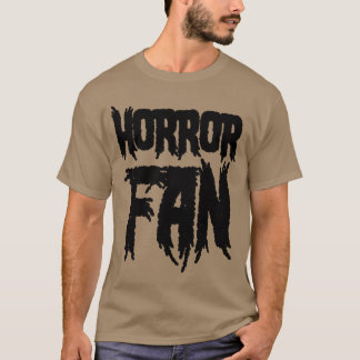 T-shirt Horror Movie Fan Horror Fan boy