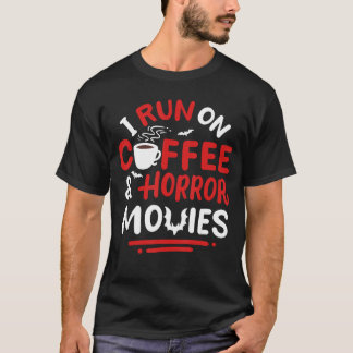 T-shirt Horror Movies Horror Movie Fan retro