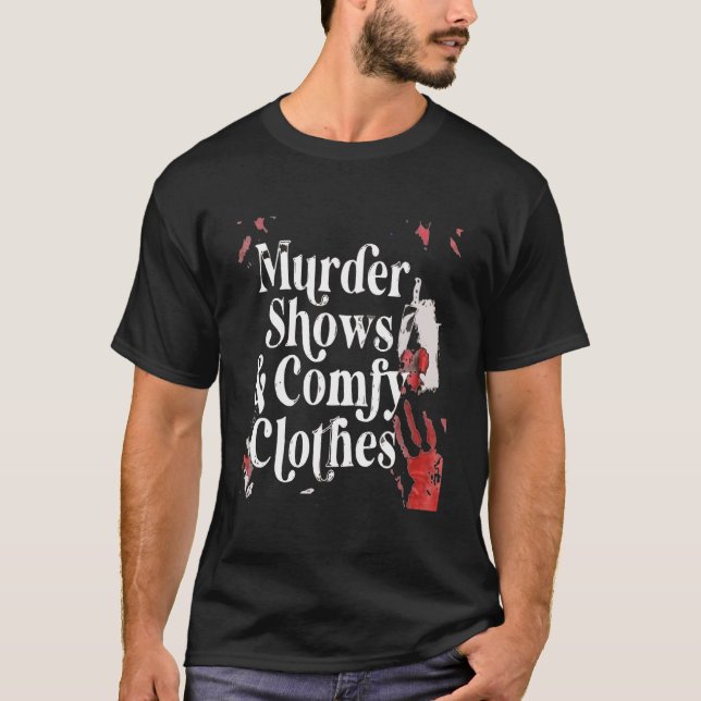 T-shirt Horror Movies Shows Comfy Halloween (Devant)