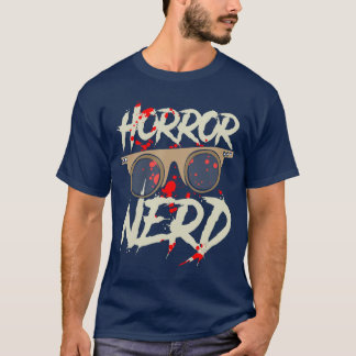 T-shirt Horror Nerd Horror Movie girl