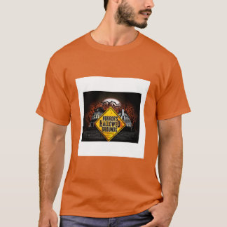 T-shirt Horrors Hallowed Grounds Iconic Houses famille
