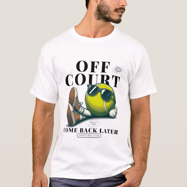 T-shirt Hors cour (Devant)