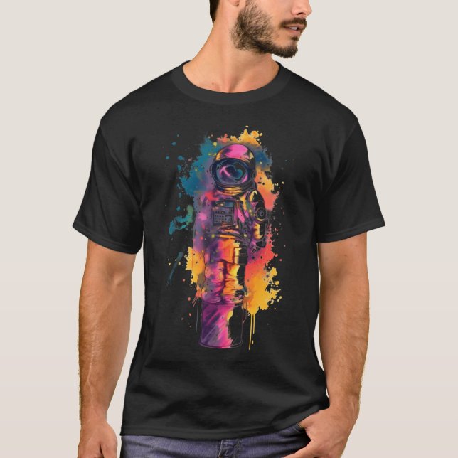 T-shirt Hors De Ce Monde Style Graffiti (Devant)
