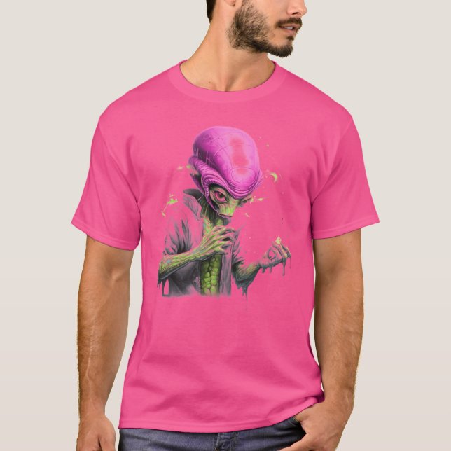 T-shirt Hors De Ce Monde Style Graffiti (Devant)