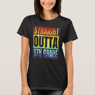 T-shirt Hors De La 5E Classe De Diplôme 2023 Fif