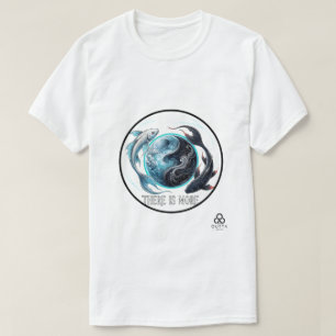 T-shirt HORS DE L'ESPACE — Poisson Tao Fluide — Équilibre