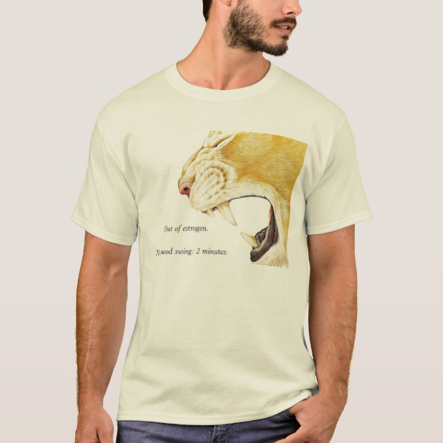 T-shirt Hors de l'oestrogène (Devant)