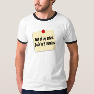 T-shirt Hors de mon dos d'esprit en 5 minutes