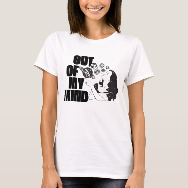 T-shirt Hors de mon esprit (Devant)