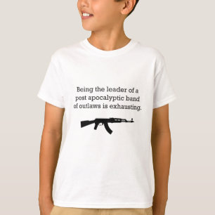 T-shirt Hors-la-loi apocalyptiques de principal courrier