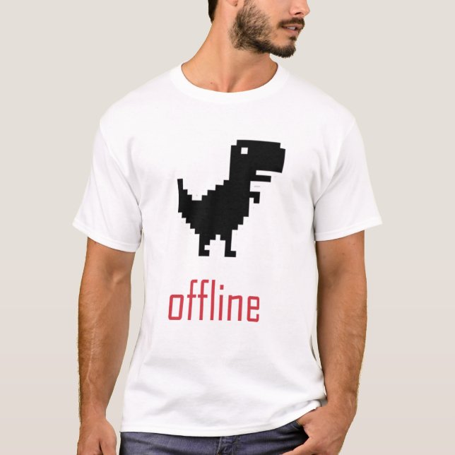 T-shirt Hors ligne (Devant)