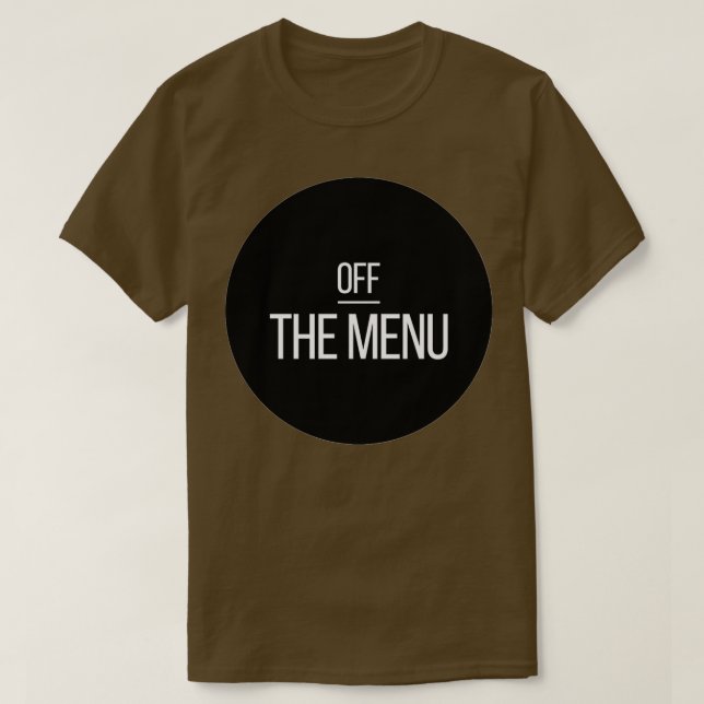 T-SHIRT HORS MENU (3) (Design devant)