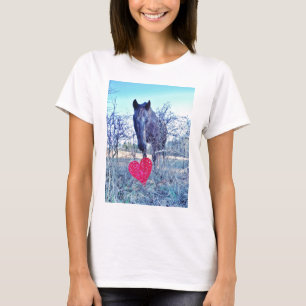 T-shirt Horse et heart