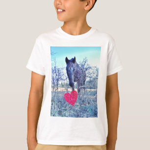T-shirt Horse et heart