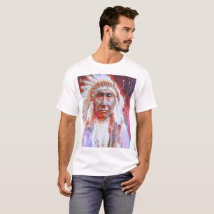 T-shirt Horse fou amérindien