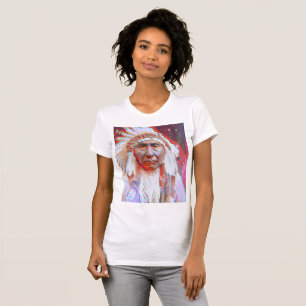 T-shirt Horse fou amérindien