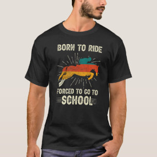 T-shirt Horse Girls Boys Riding Rider Rancher Horseman Equ