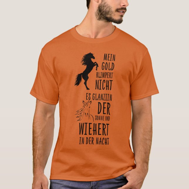 T-shirt Horse Lover Citation garçon (Devant)