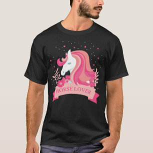 T-shirt Horse Lover drôle humour
