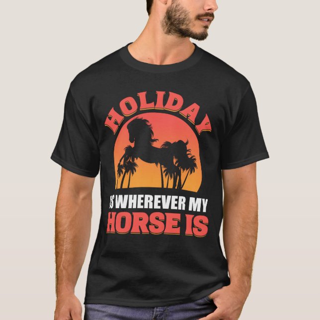 T-shirt Horse Lover équitation Instructeur garçon (Devant)
